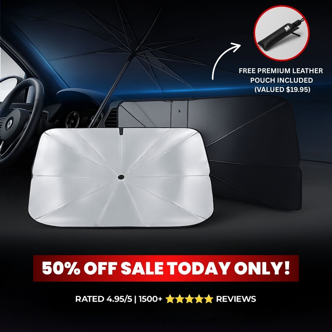ShadeTech™ Foldable Anti-UV Windshield Sunshade