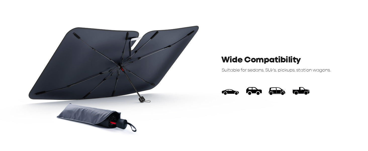 ShadeTech™ Foldable Anti-UV Windshield Sunshade